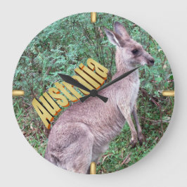 Reloj Redondo Grande Pasto en la hierba