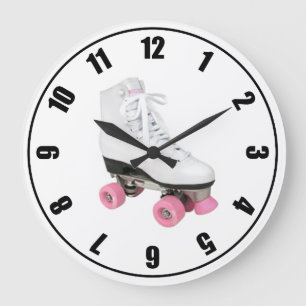 Reloj Redondo Grande Patinaje