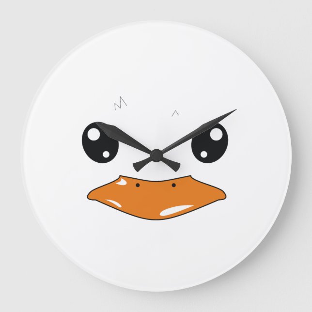 Reloj Redondo Grande Pato (Anverso)