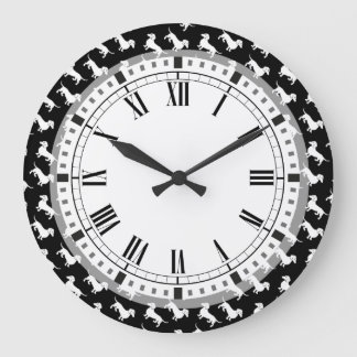 Reloj Redondo Grande Patrón básico de Dachshund