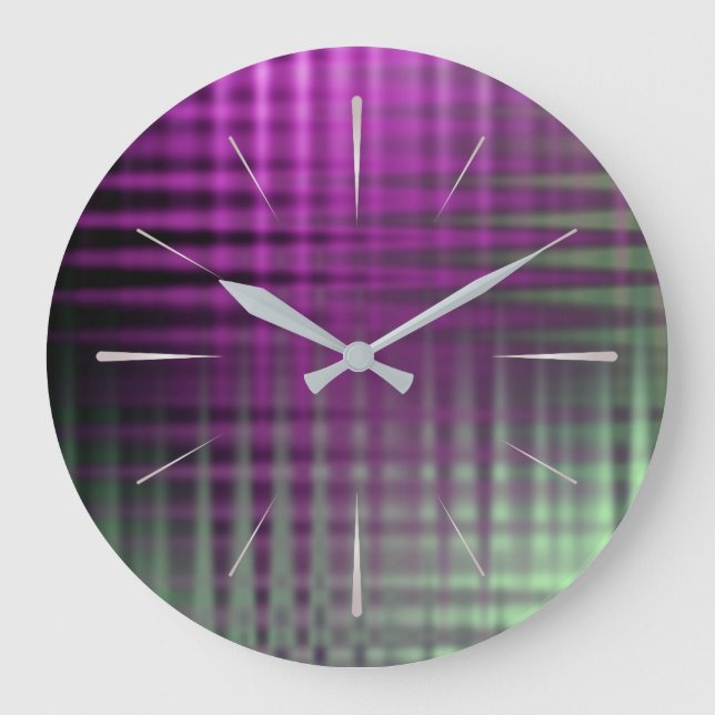 Reloj Redondo Grande patrón de color 1 (Anverso)