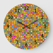 Patrón de mosaicos multicolores "Terracotta" naran