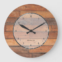Patrón de planchas de madera de imitación marrón r
