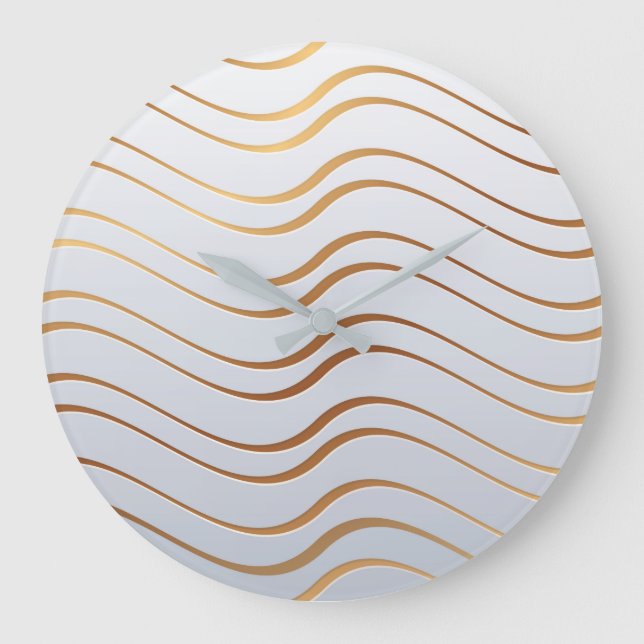 Reloj Redondo Grande Patrón dorado 3 (Anverso)