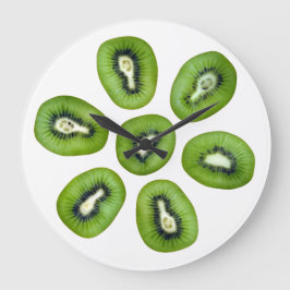 Reloj Redondo Grande Patrón Kiwi