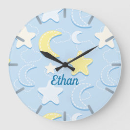 Reloj Redondo Grande Patrón Moon & Stars