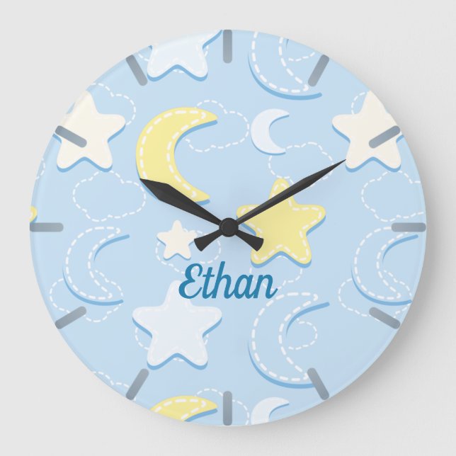 Reloj Redondo Grande Patrón Moon & Stars (Anverso)