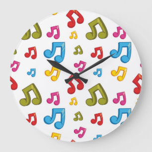 Reloj Redondo Grande Patrón musical