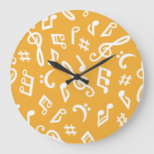 Reloj Redondo Grande Patrón musical