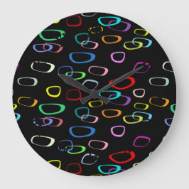 Reloj Redondo Grande Patrón retro en