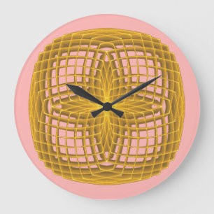 Reloj Redondo Grande Patrón simétrico