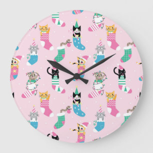 Reloj Redondo Grande Patrón sin inconvenientes para los Navidades de ga