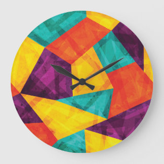 Reloj Redondo Grande Patrón sin soldadura brillante de mosaico brillant