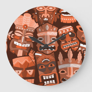 Reloj Redondo Grande Patrón TIKI 2