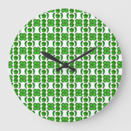 Reloj Redondo Grande Patrón verde