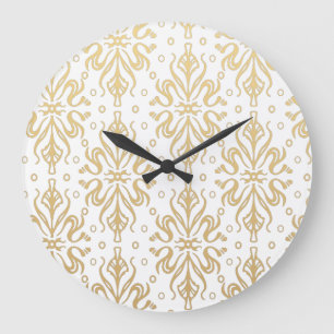 Reloj Redondo Grande Patrón Vintage de lujo