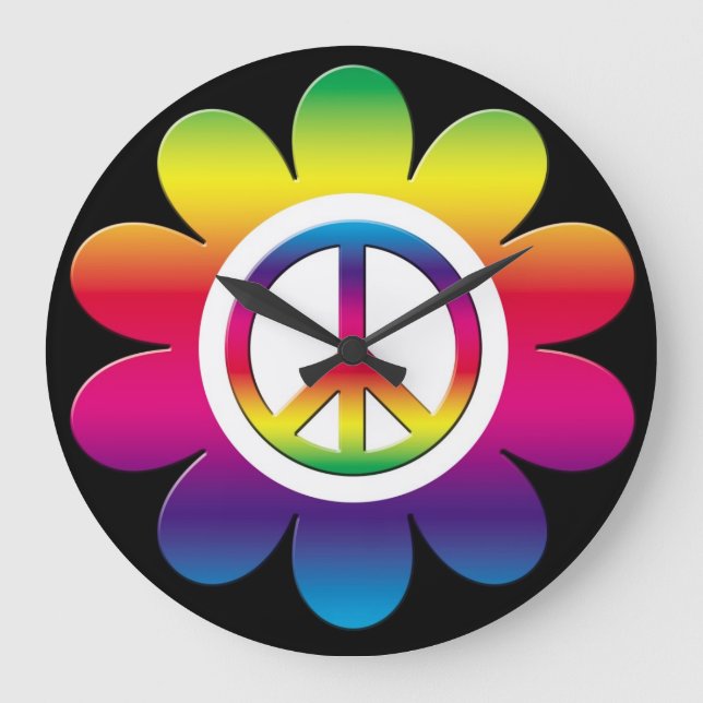 Reloj Redondo Grande Peace (Anverso)