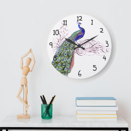 Reloj Redondo Grande Peacock vintage