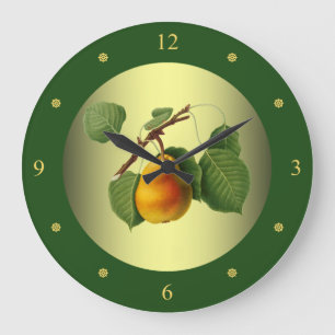 Reloj Redondo Grande Pear ~ Giorgio Gallesio ~ Fruta botánica ~