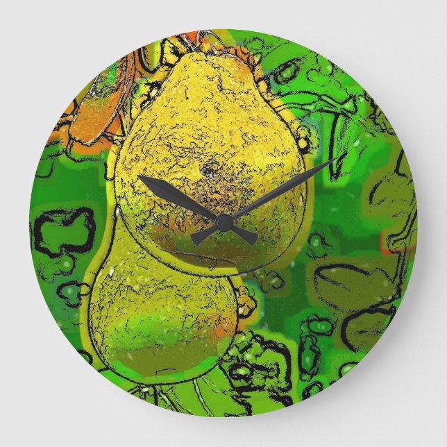 RELOJ REDONDO GRANDE PEARS (Anverso)