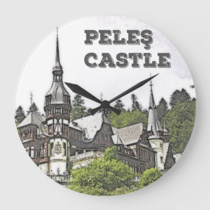 Reloj Redondo Grande Peles Castle