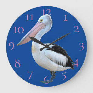Reloj Redondo Grande Pelícano