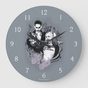 Reloj Redondo Grande Pelotón del suicidio el   el peor del peor