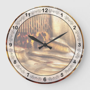 Reloj Redondo Grande Peluquero - Instrumentos de cuidado del cabello