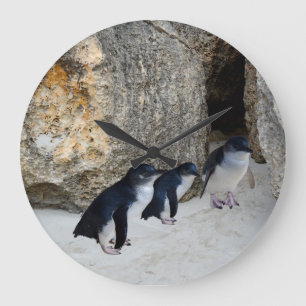 Reloj Redondo Grande Penguin Beach House