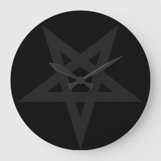 Reloj Redondo Grande Pentagram