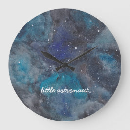 Reloj Redondo Grande Pequeño espacio astronauta