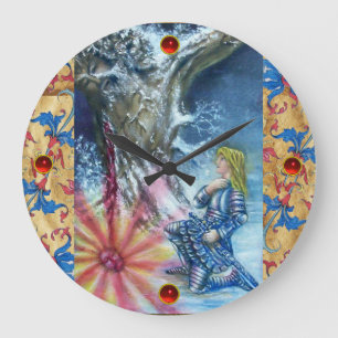 RELOJ REDONDO GRANDE PERCEVAL Y VISION DEL SANTO GRIAL