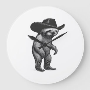 Reloj Redondo Grande Perezoso Howdy Perezoso