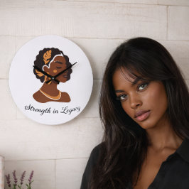 Reloj Redondo Grande Perfect for Black History Month 2026 celebration 