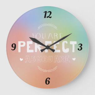 Reloj Redondo Grande Perfecto como tú eres amor propio significa que el