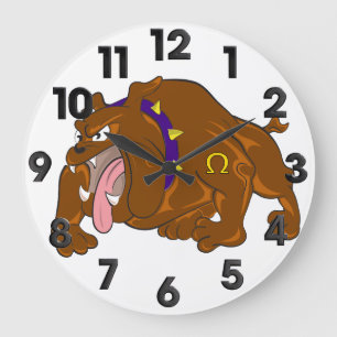 Reloj Redondo Grande Perro