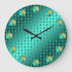 Reloj Redondo Grande Perro de Metal
