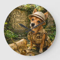 Perro Explorador Lindo Ruinas de la Selva Antigua