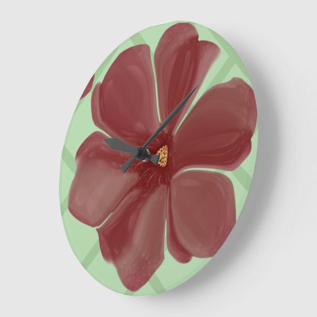 Reloj Redondo Grande Personalizado (Ángulo)