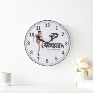 Reloj Redondo Grande Personalizado formador personal