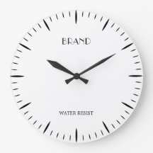 Personalized Clock Designed for Bold Brand Impact