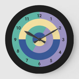 Reloj Redondo Grande Petal Prism (Circular)