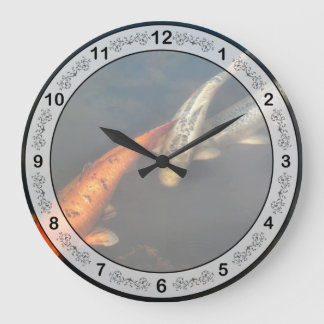 Reloj Redondo Grande Pez - Pescando un cumplido