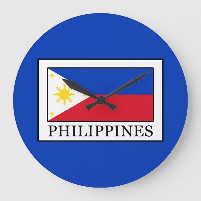 Reloj Redondo Grande Philippines (Anverso)
