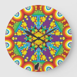 Reloj Redondo Grande Phyletic Kaleidoscope