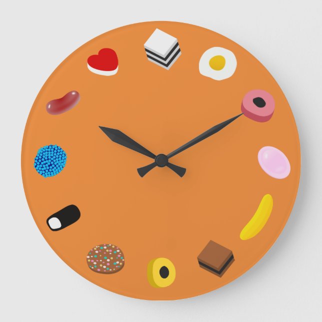 Reloj Redondo Grande Pick & Mix (Anverso)