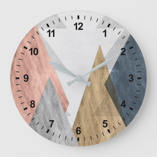 Reloj Redondo Grande Picos II (Anverso)