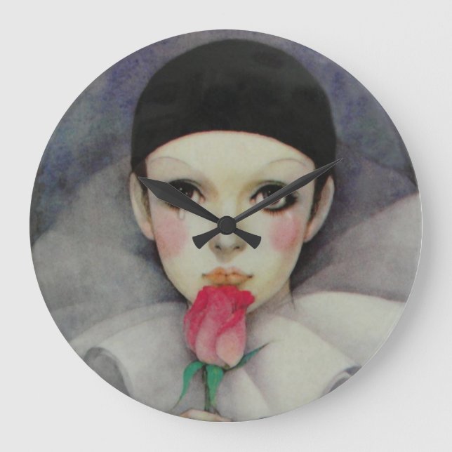 Reloj Redondo Grande Pierrot en los años 80 (Anverso)