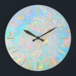Reloj Redondo Grande Pieza optativa holográfica de FAUX<br><div class="desc">tenga en cuenta que el efecto holográfico no es real,  sino simplemente simulado</div>