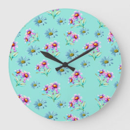 Reloj Redondo Grande Pillowcase